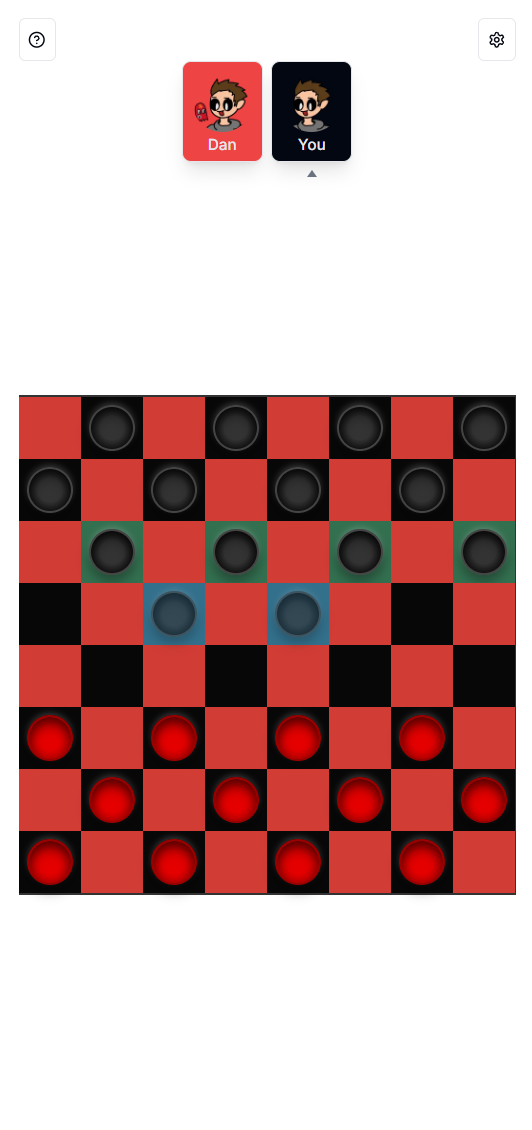 Checkers (Mobile View)