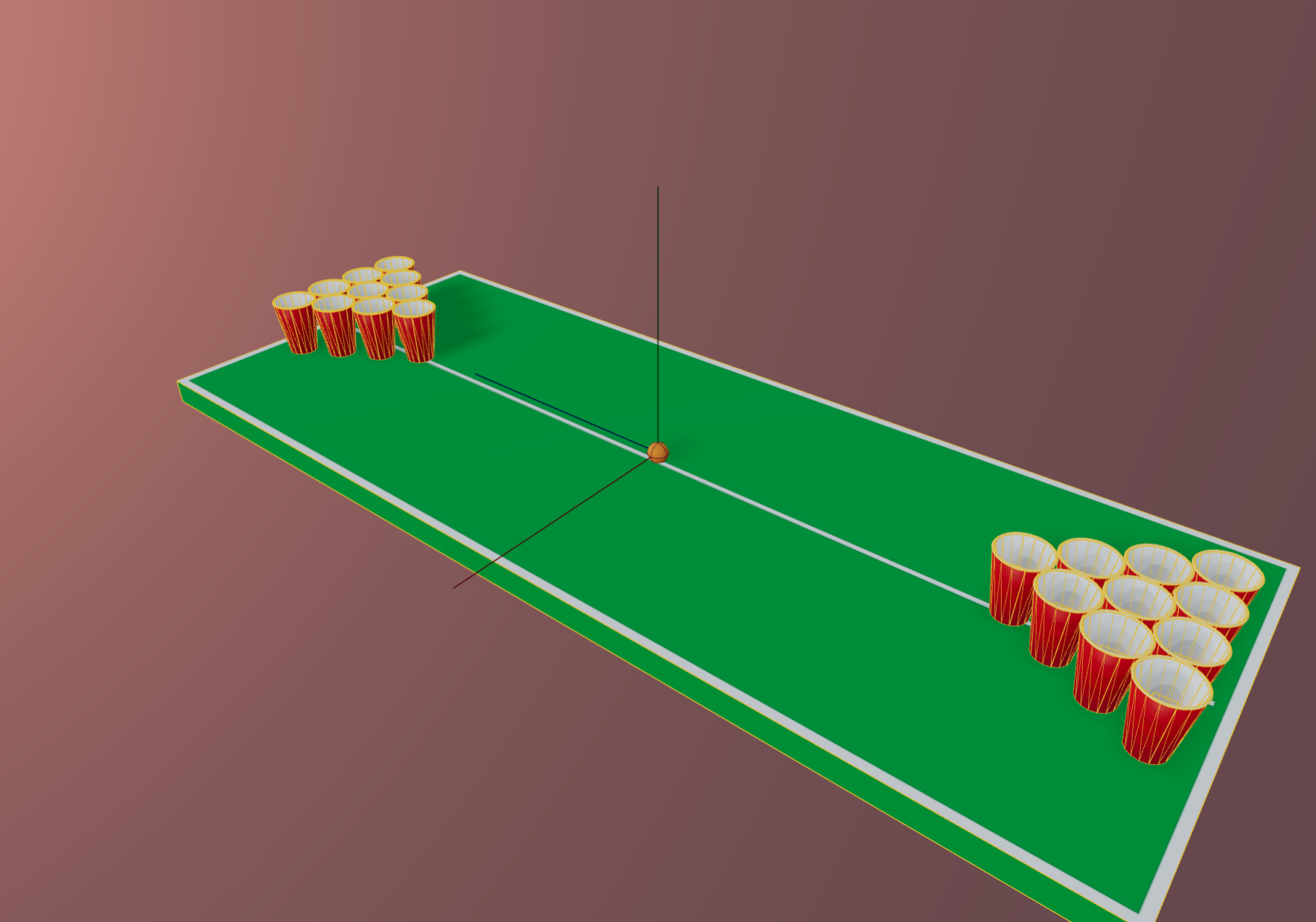 Cup Pong Development (Desktop View)